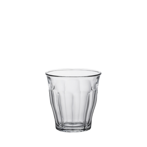 Duralex Le Picardie. Clear Drinking Glass. Le verre en verre transparent.