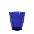 Duralex Le Picardie®  Short Cocktail Glass (Set of 6) Duralex Le Picardie. Sapphire blue short glass tumbler with beveled edges. Un tumbler court en verre bleu saphir avec des bords biseautés.
