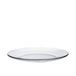 Duralex Lys - Assiettes plates 28, ou 23,5 cm (lot de 6) Duralex Lys. A stylish and minimalist clear glass plate. Une assiette en verre transparent, élégante et minimaliste.