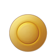 Duralex Lys Amber Dessert plate 19cm (Set of 6) Duralex Lys. Amber yellow glass plate. L'assiette en verre jaune ambré.