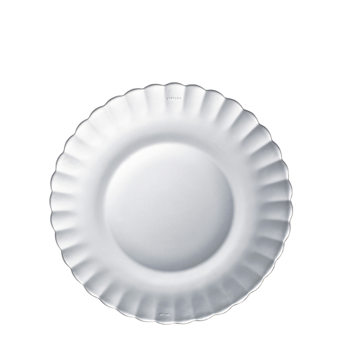 Duralex Le Picardie. Clear Glass Plate. L'assiette en verre transparent.