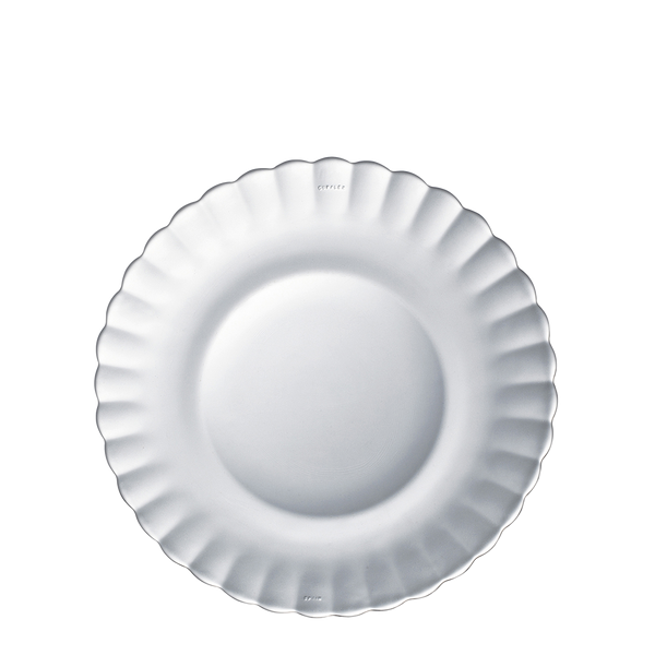 Duralex Le Picardie. Clear Glass Plate. L'assiette en verre transparent.