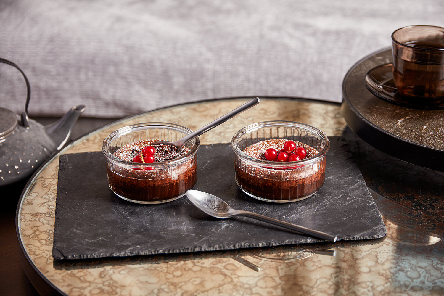 Duralex Ovenchef. Clear Glass Ramekin. Le ramequin en verre transparent.