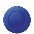 Duralex Lys - Assiettes plates 28, ou 23,5 cm (lot de 6) Duralex Lys. Sapphire Blue Glass plate. L'assiette en verre bleu saphir.