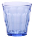 Duralex Le Picardie® Marine Dinner, Dessert Plate and 250ml Tumbler (18 Pc) Duralex Le Picardie. Marine Blue Glass Tumblers. Le Verre en verre bleu marine.