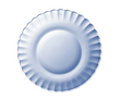 Duralex Le Picardie® Marine Dinner, Dessert Plate and 250ml Tumbler (18 Pc) Duralex Le Picardie. Marine Blue Glass Plate. L'assiette en verre bleu marine.