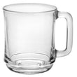 Duralex Lys Clear 24 Pcs Dinnerware Set Duralex Lys. Clear Glass Mug. Le tasse en verre transparent.