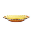 Duralex Le Picardie® soup plate 23 cm (set of 6) Duralex Le Picardie. Amber Yellow glass soup bowl. Le bol à soupe en verre jaune ambré.