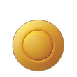 Duralex Lys - Assiettes plates 28, ou 23,5 cm (lot de 6) Duralex Lys. Amber Yellow Glass Plate. L'assiette en verre jaune.