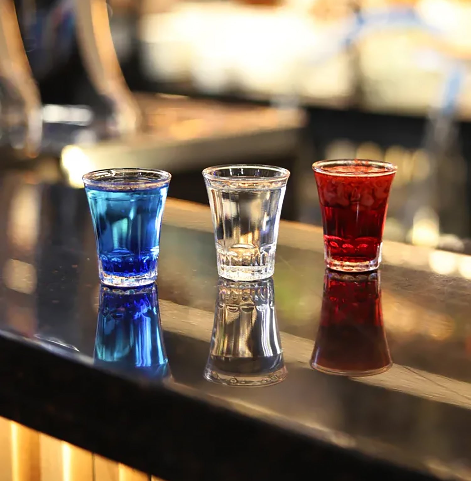 Duralex Amalfi. The small shot glasses. Les petits verres à shot.