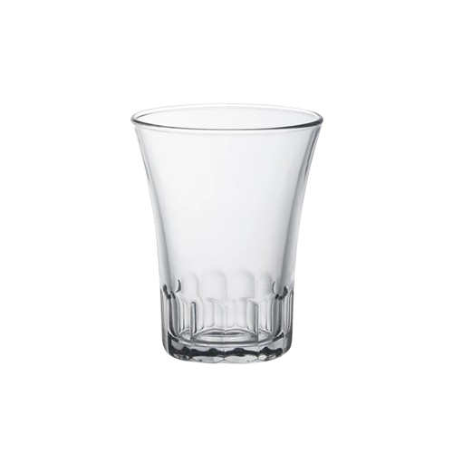 Duralex Amalfi. The clear amalfi shot glass. Les petits verres à shot transparents.