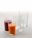Duralex Unie Tumblers (set of 6) Duralex Unie. Clear Glass. Le Verre transparent.