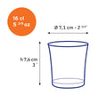 Duralex Canada | Tough Tempered Glassware Lys Clear Tumbler (set of 6) Lys Clear Tumbler (set of 6)