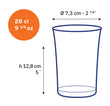Duralex Canada | Tough Tempered Glassware Lys Clear Tumbler (set of 6) Lys Clear Tumbler (set of 6)