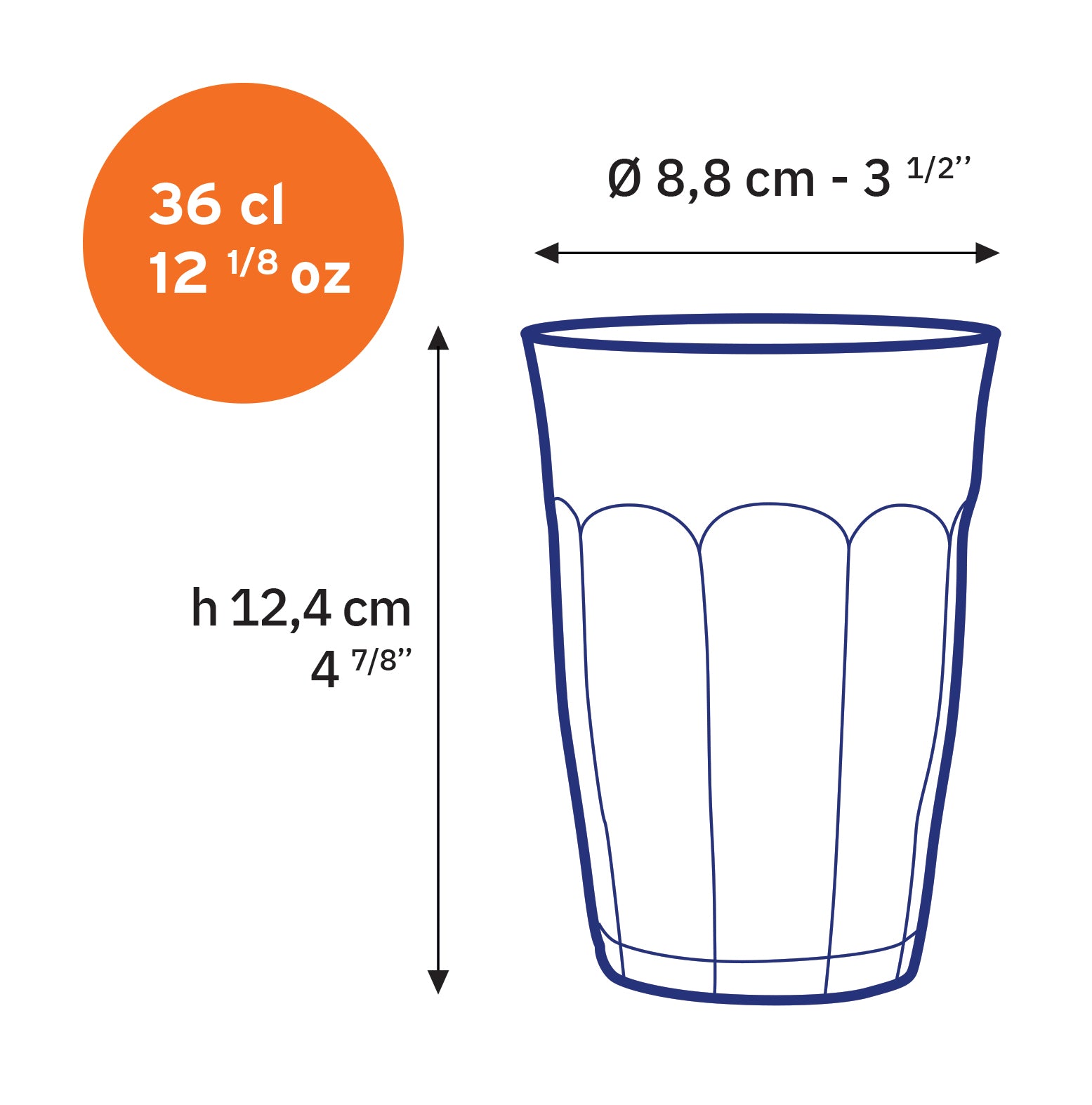 Le Picardie®  Iced Coffee Cup (Set of 6)