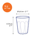 Duralex Provence Espresso Coffee cup (Set of 6) Provence Espresso Coffee cup (Set of 6)