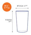 Duralex Unie Tumblers (set of 6) Unie Tumblers (set of 6)