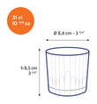 Duralex Verre à whisky Manhattan (Lot de 6) Verre à whisky Manhattan (Lot de 6)
