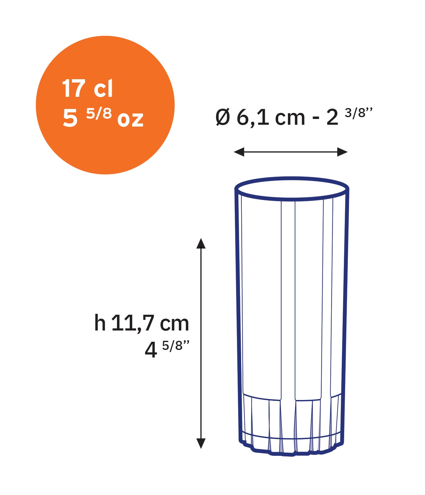 Jazz - Cocktail glass (Set of 6)