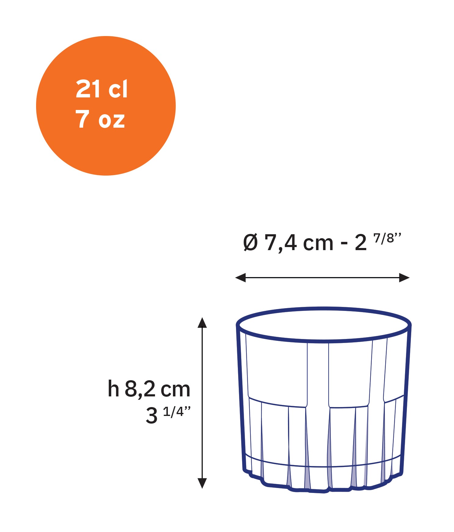 Jazz - Cocktail glass (Set of 6)