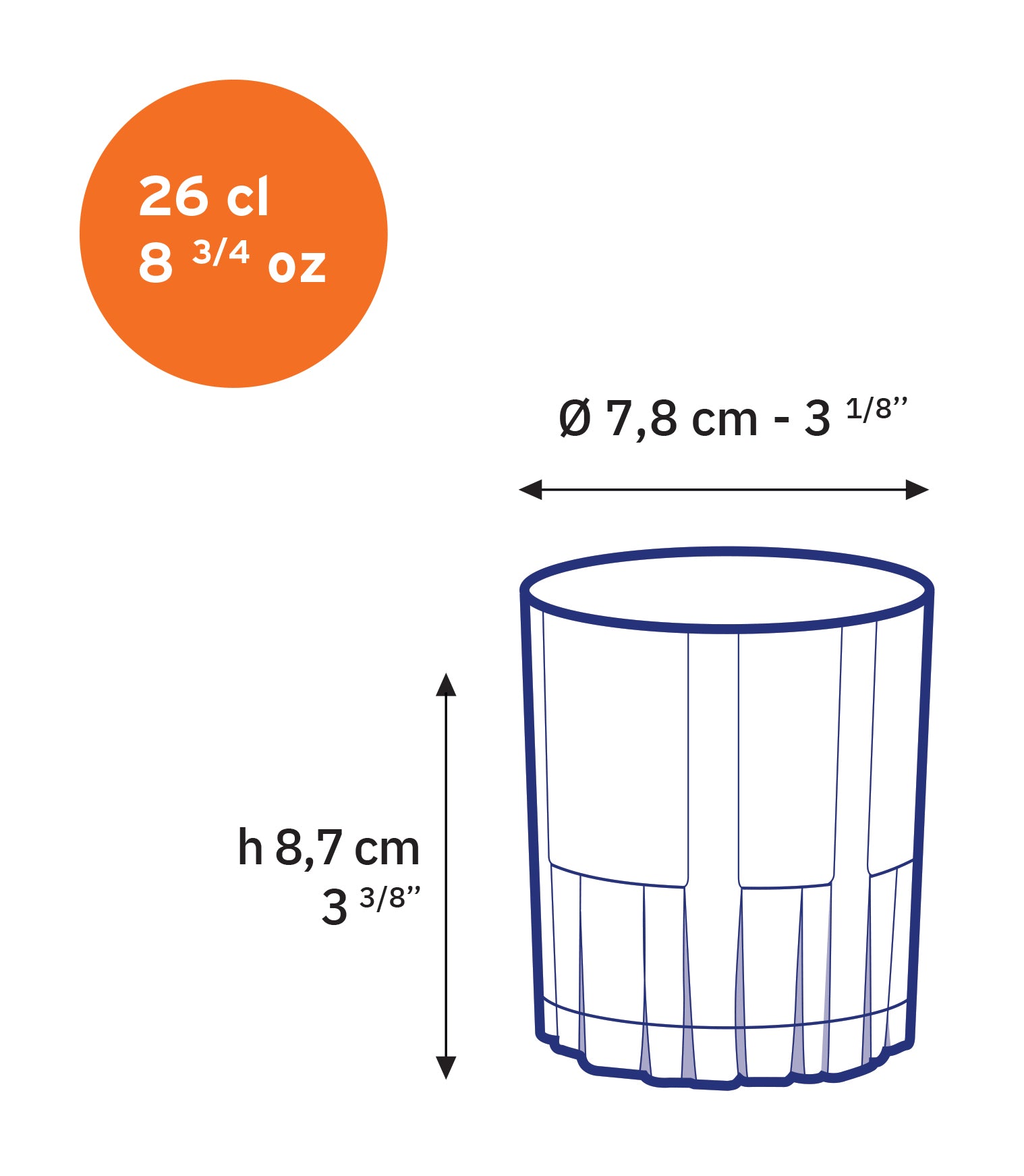 Jazz - Cocktail glass (Set of 6)