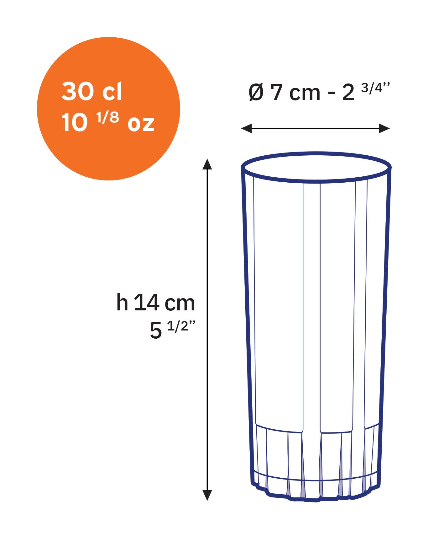 Jazz - Cocktail glass (Set of 6)