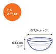 duralex-canada Le Gigogne® Clear stackable salad/mixing bowls set (9 Pc) Le Gigogne® Clear stackable salad/mixing bowls set (9 Pc)