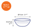 duralex-canada Le Gigogne® Clear stackable salad/mixing bowls set (9 Pc) Le Gigogne® Clear stackable salad/mixing bowls set (9 Pc)