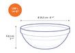 Duralex Le Gigogne® Green Stackable Bowl Le Gigogne® Green Stackable Bowl