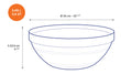 Duralex Le Gigogne® Clear stackable salad/mixing bowl (6 Pc) Le Gigogne® Clear stackable salad/mixing bowl (6 Pc)