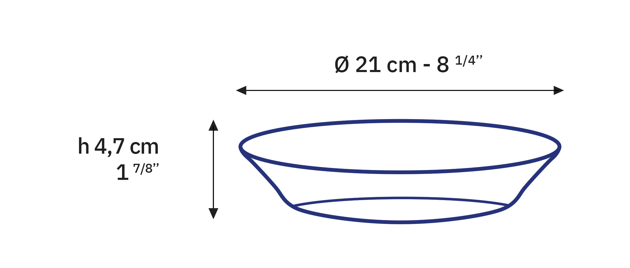Lys Clear 23.5cm, 28cm Dinner Plate and Soup Plate (18 Pc)