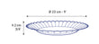 Duralex Le Picardie® - Assiettes plates 23 cm, 26 cm (lot de 6) Le Picardie® - Assiettes plates 23 cm, 26 cm (lot de 6)