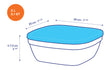 Duralex Freshbox Square Storage Container with translucent lid Freshbox Square Storage Container with translucent lid
