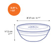 Duralex Freshbox Round storage bowls with lids Set (8 Pc) Freshbox Round storage bowls with lids Set (8 Pc)