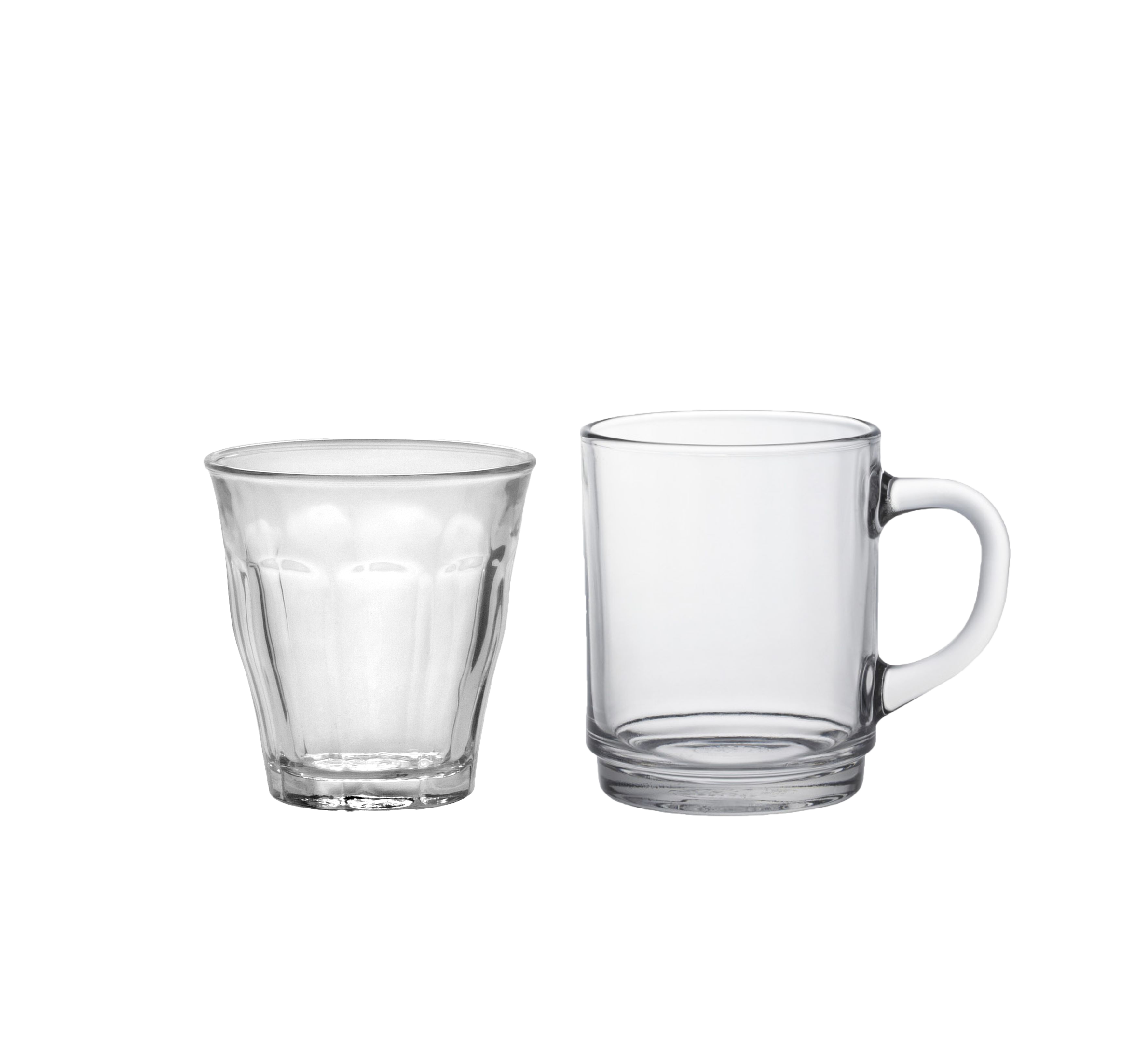 Versailles Mug & Picardie Tumbler Set – 12 Piece Matching Color Collection