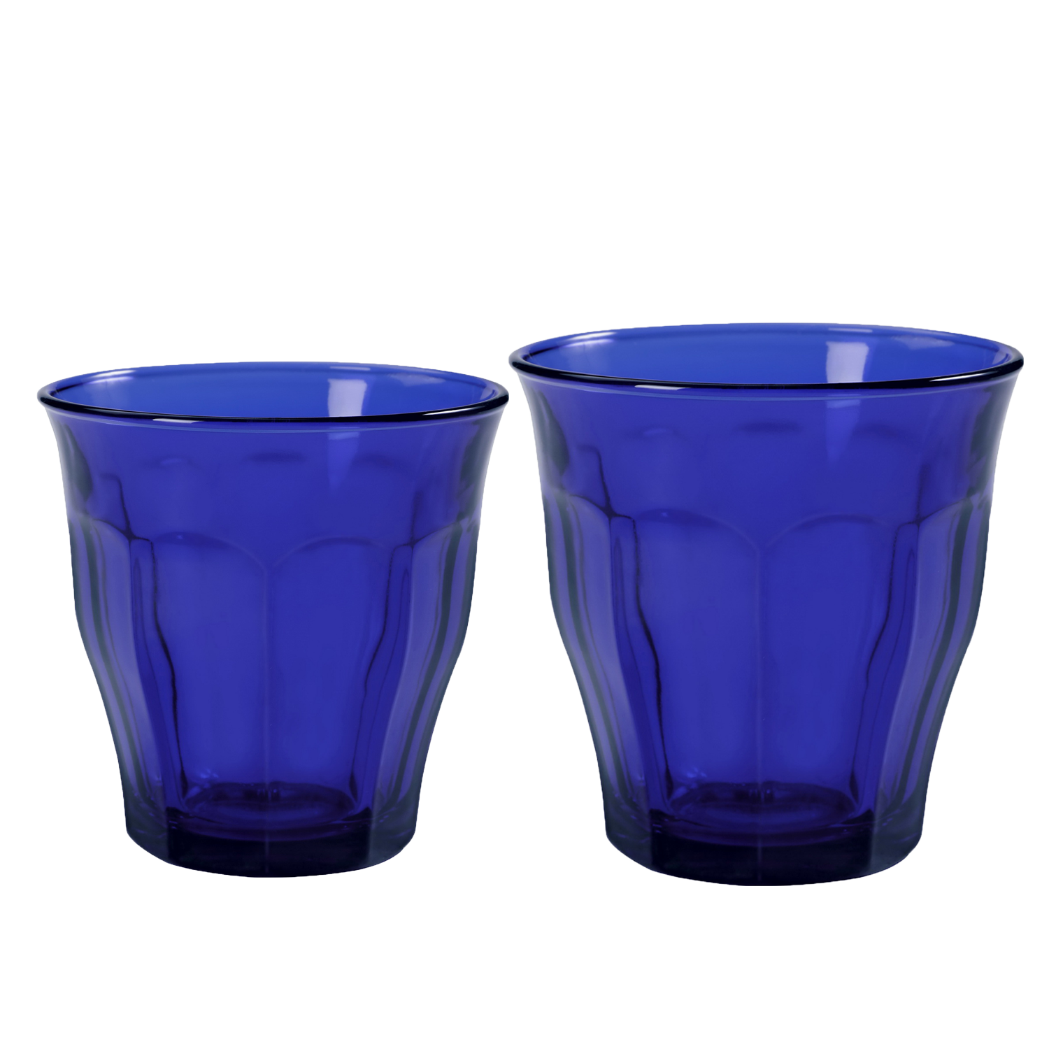 Picardie Saphir Blue Tumbler Set – 12 Piece (6x250ml, 6x310ml)