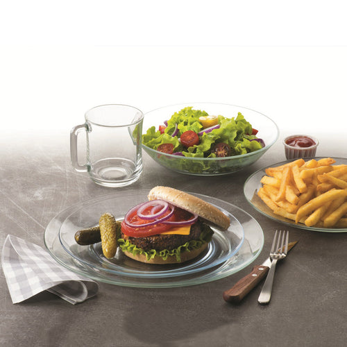 Lys Clear 24 Pcs Dinnerware Set