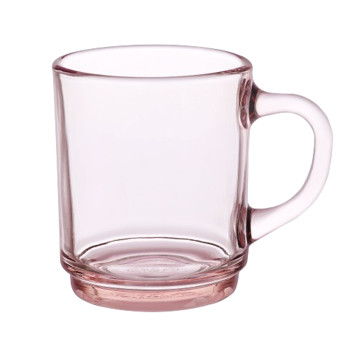 Lot de six tasses multicolores Duralex Versailles