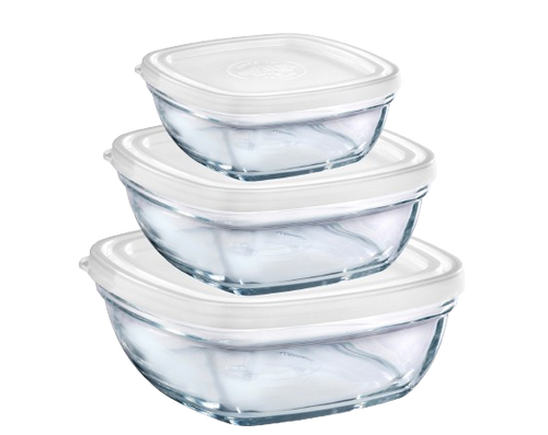 Freshbox Stackable food storage containers set (6 Pc)