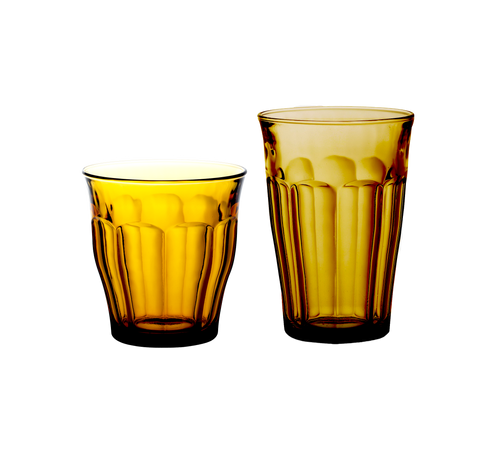 Le Picardie® Amber 12 Pcs Drinkware Set - 360ml and 250ml
