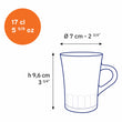 Duralex Amalfi Clear Tumbler 170 ml (set of 4) Amalfi Clear Tumbler 170 ml (set of 4)