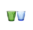 Duralex Canada | Tough Tempered Glassware Verres à vin Duralex Picardie Marine et Vert (lot de 3) – Lot de 6 (250 ml) Verres à vin Duralex Picardie Marine et Vert (lot de 3) – Lot de 6 (250 ml)