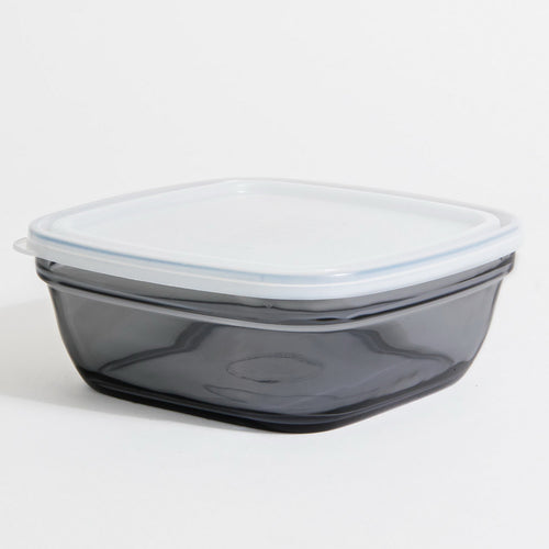 Freshbox - Grey Round and Square Container (set of 4)