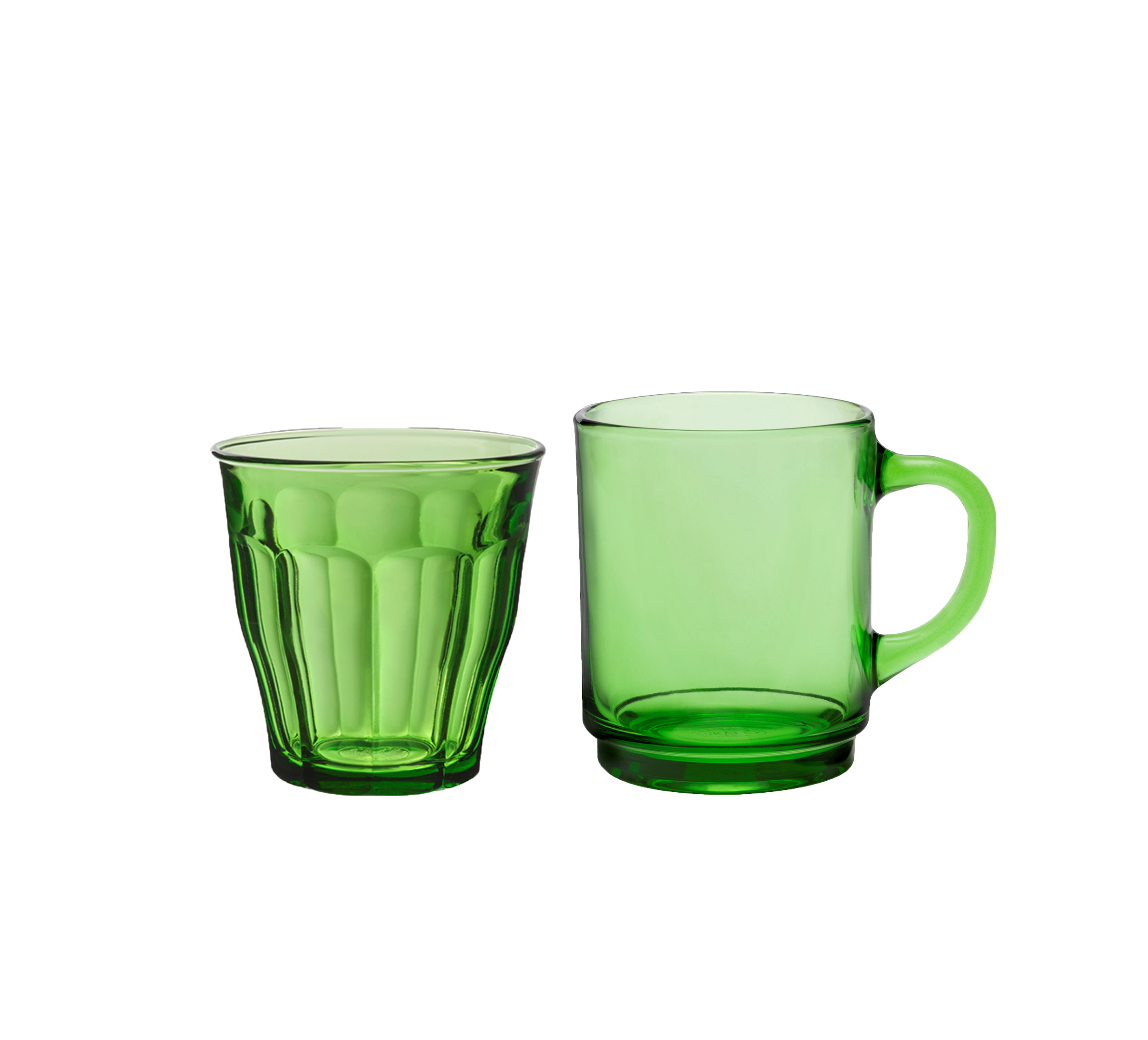 Versailles Mug & Picardie Tumbler Set – 12 Piece Matching Color Collection