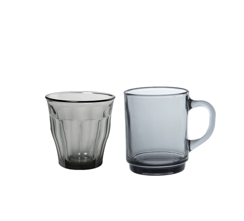 Versailles Mug & Picardie Tumbler Set – 12 Piece Matching Color Collection