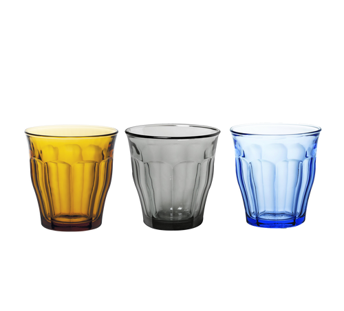 Picardie Tumbler- Mixed Colour Set of Six