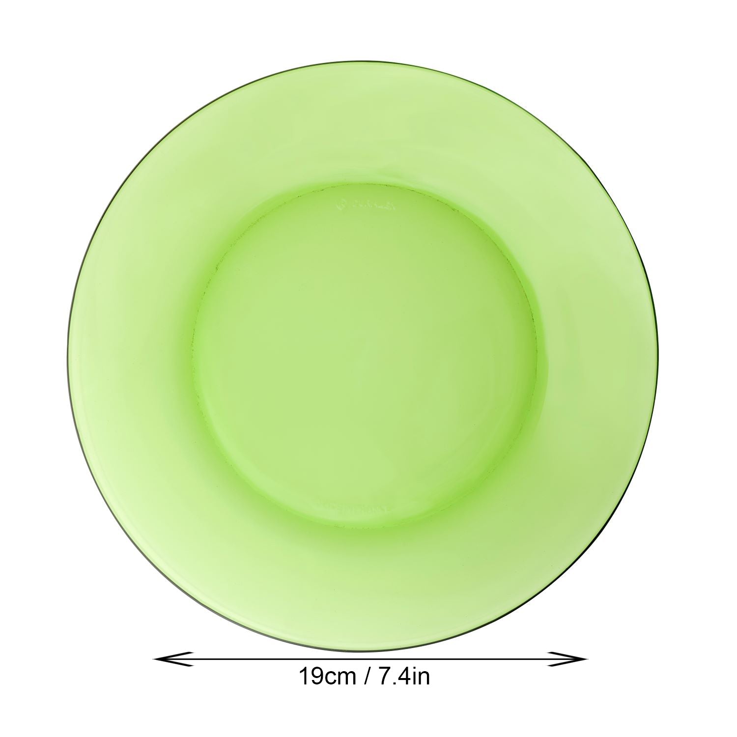 Duralex Lys Mixed Color Plate Set of Six -19cm - Duralex Canada | Tough Tempered Glassware
